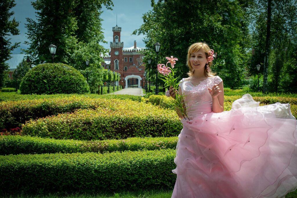 Jessica Biel ve Pembe Gelinliği